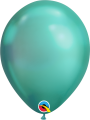 balon klasyczny zielony chrome