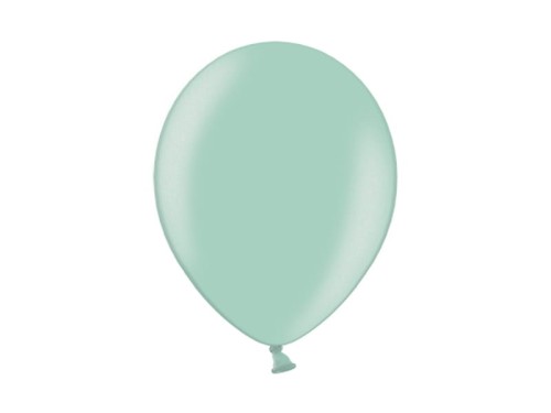 balon metallic zielony miętowy