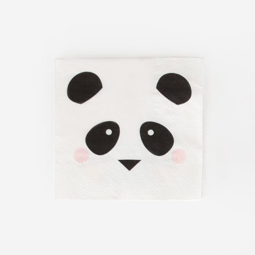 serwetki Mini Panda - 20 sztuk