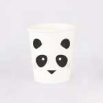 kubeczki  Mini Panda - 8 sztuk