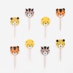 świeczki  Mini dzikie Kociaki - 8 sztuk