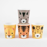 kubeczki  Mini dzikie Kociaki - 8 sztuk