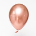 balon chrome różowe złoto