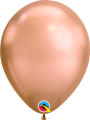 balon chrome różowe złoto