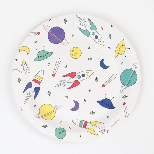 talerzyki kosmos - 8 sztuk