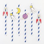 słomki kosmos - 12 sztuk