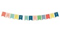 girlanda  napis happy birthday kolorowy