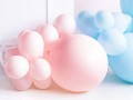 balon okrągły różowy jasny pastel 60cm