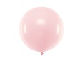 balon okrągły różowy jasny pastel 60cm