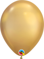 balon klasyczny złoty chrome
