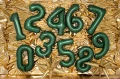 balon foliowy cyfra 3 zielony
