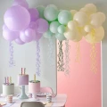 girlanda balonowa pastel