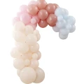 girlanda balonowa beżowy pastel