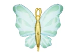balon motyl zielony miętowy