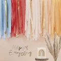kurtyna bibułowa beżowy pastel