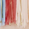 kurtyna bibułowa beżowy pastel