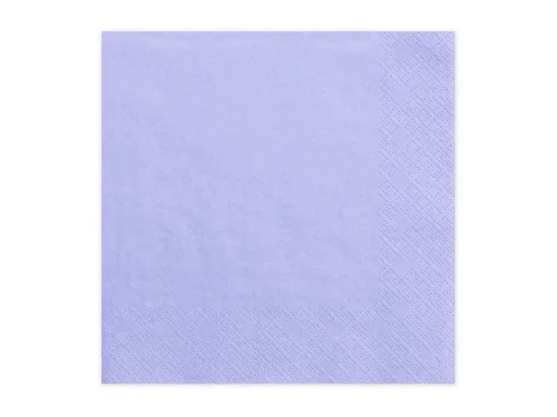 serwetki basic fioletowy jasny
