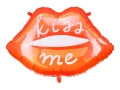 balon usta kiss me różowy