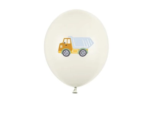 balon nadruk samochód wywrotka