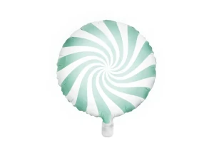 balon koło cukierek miętowy