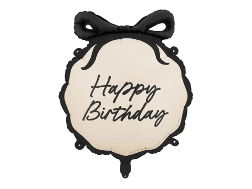 balon elegancki happy birthday