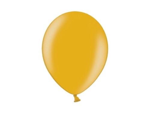 balon klasyczny metallic złoty