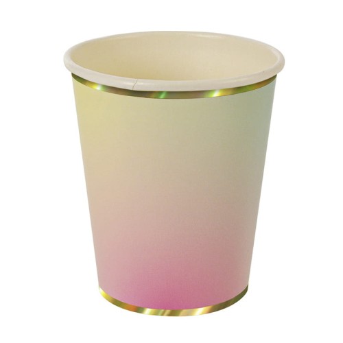 kubeczki ombre - 8 sztuk