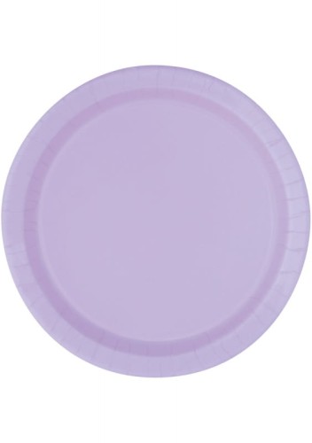 talerzyki basic fioletowy - 8 sztuk 