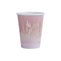 Box Happy birthday ombre pink