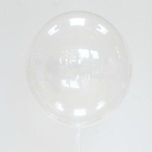 balon  kula transparentny aqua 42 cm