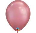 balon klasyczny różowy chrome
