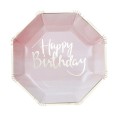 Box Happy birthday ombre pink