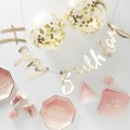 Box Happy birthday ombre pink